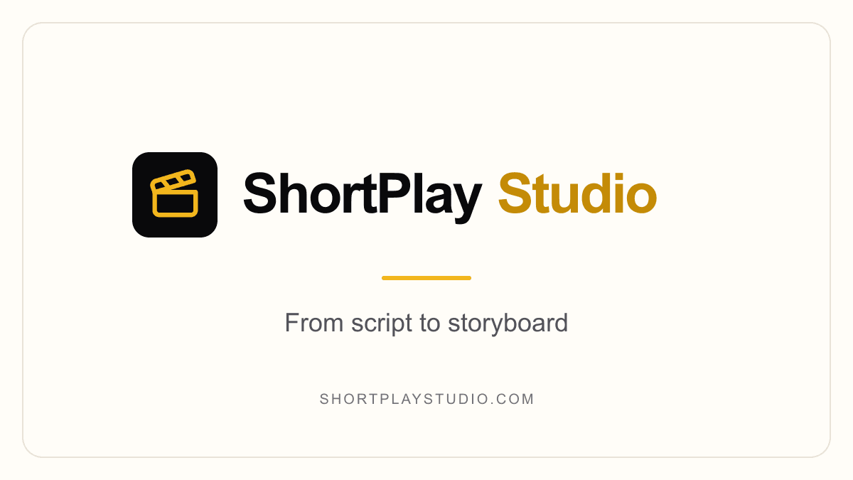 Introducing Shot Generator: From Script to Storyboard, Shots, and Video